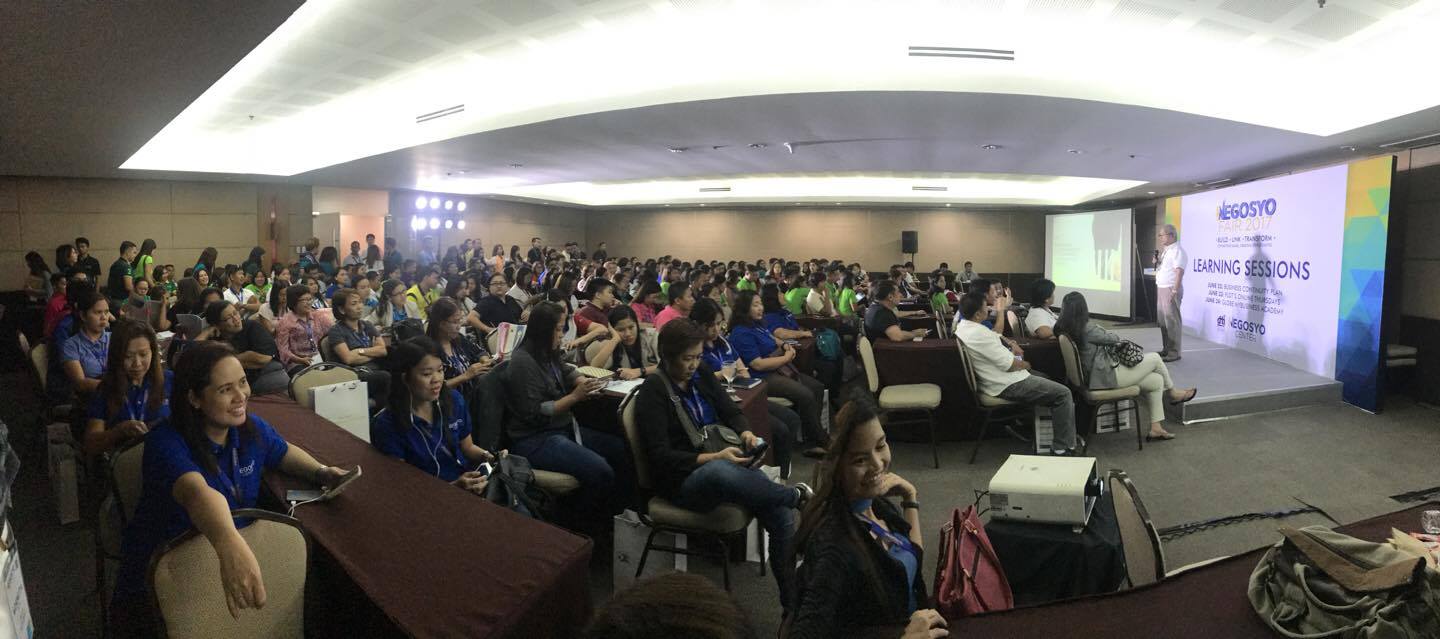 Presentation of business continuity workshop by workshop team