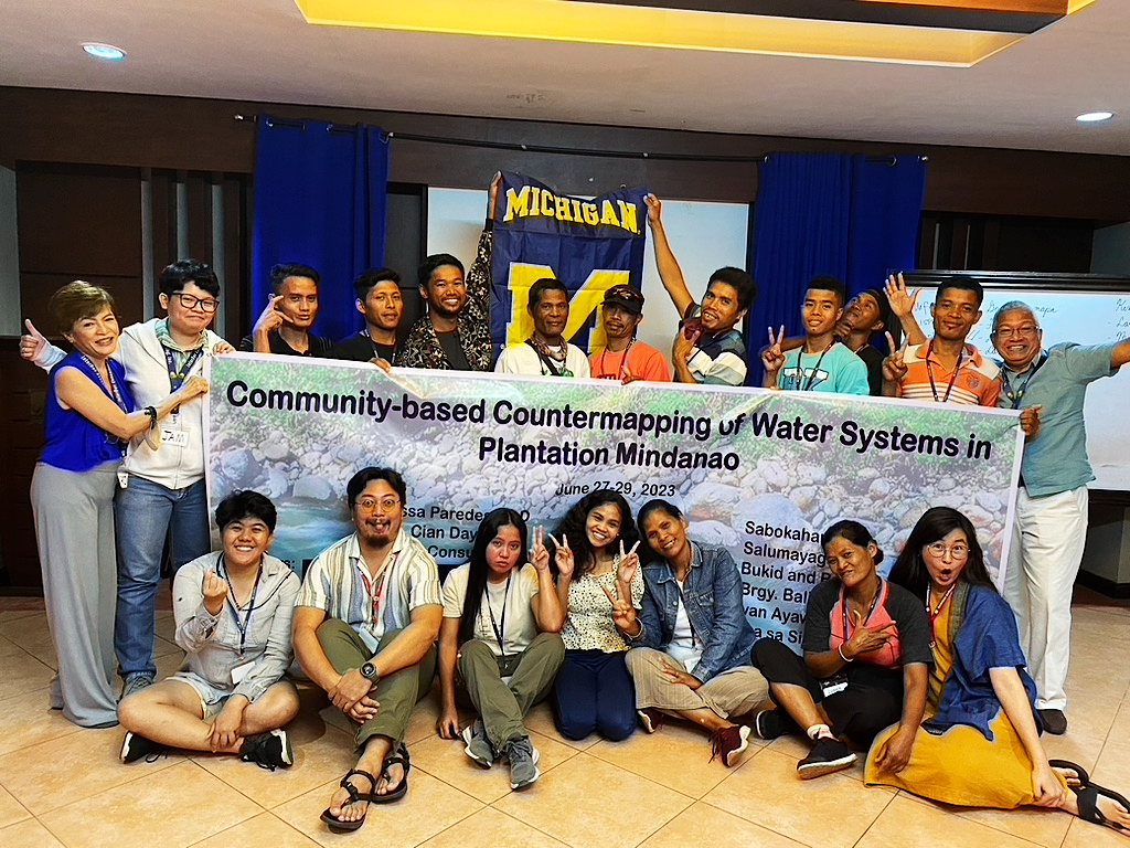 Community-based Countermapping of Water Systems in Plantation Mindanao